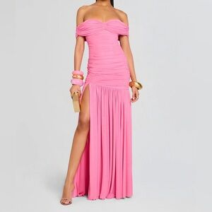 Retrofete Clementine Mesh Maxi Dress